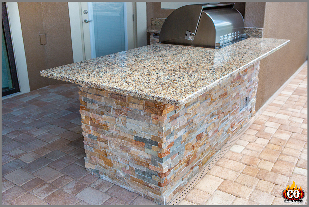 Bar Overhang Outdoor Kitchen Valrico FL